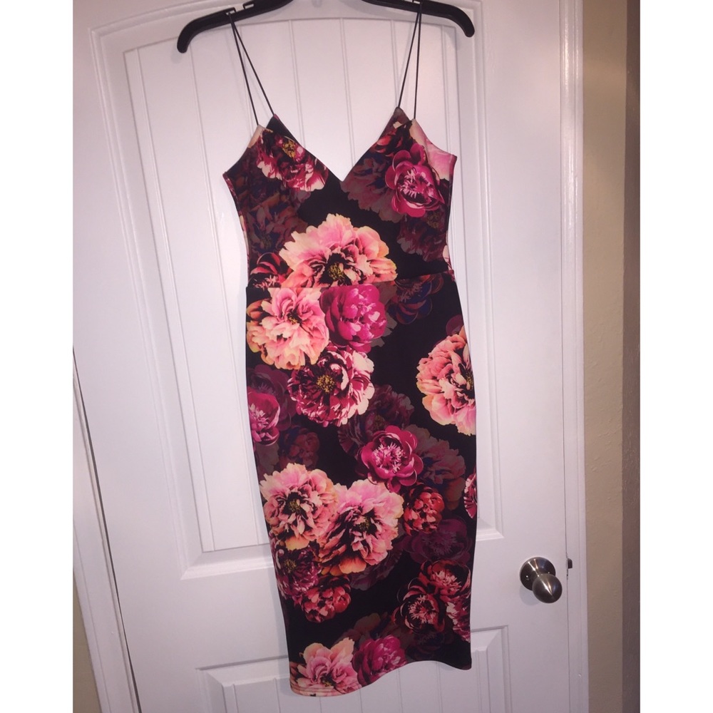 NWT ASOS floral midi dress